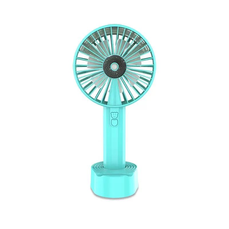 Portable Handheld Fan – Multifunctional Folding Double-Headed with Neck Lanyard