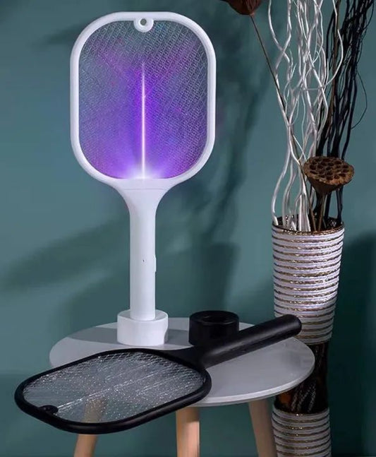 2-in-1 Rechargeable Mosquito Racket & Insect Killer Lamp