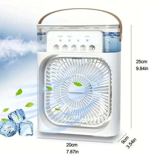 Portable USB Mini Air Cooling Fan – Rectangle Shape