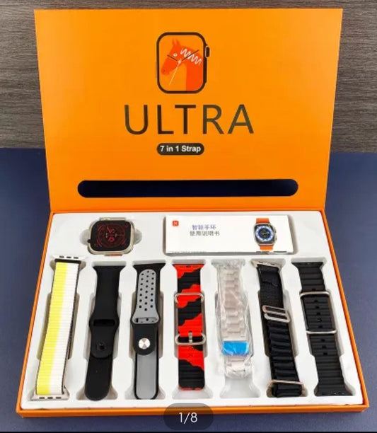 Ultra 7 IN 1 SmartWatch With 2.1 Inch Full HD Screen