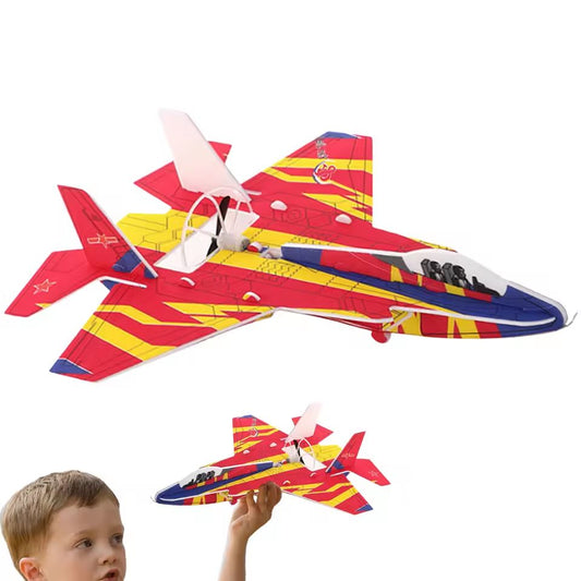 Rechargeable Electric Foam Glider Plane with Spinning Flight Mode