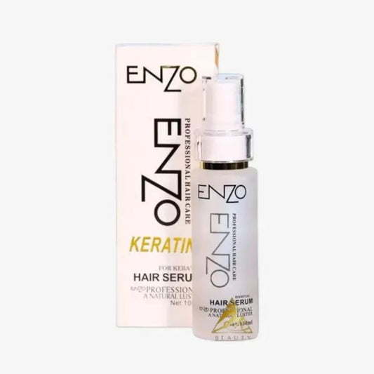 Enzo Professional Keratin Hair Serum – Frizz Control & Deep Nourish, 100ml