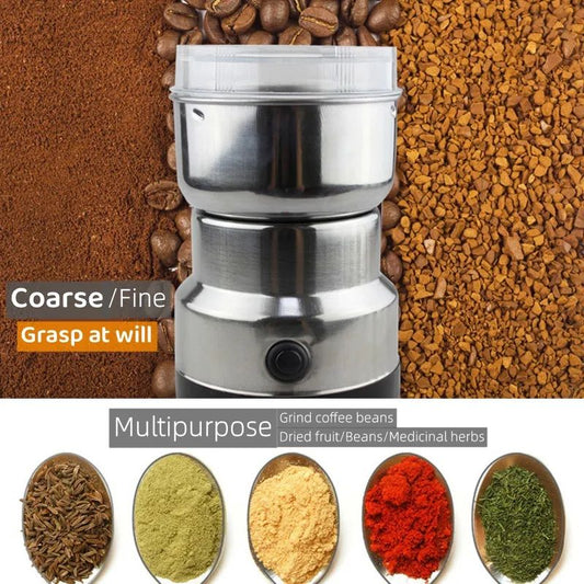 "Raf Mini Electric Stainless Steel Grinder for Coffee, Spices & Masala"nder Machine 220V