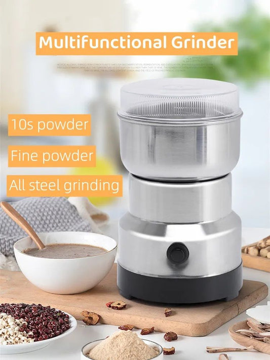 "Raf Mini Electric Stainless Steel Grinder for Coffee, Spices & Masala"nder Machine 220V