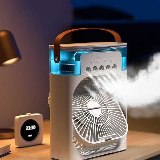Portable USB Mini Air Cooling Fan – Rectangle Shape