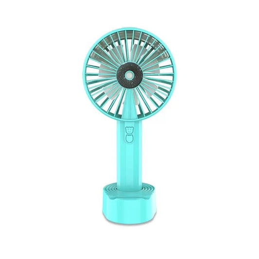 Portable Handheld Fan – Multifunctional Folding Double-Headed with Neck Lanyard