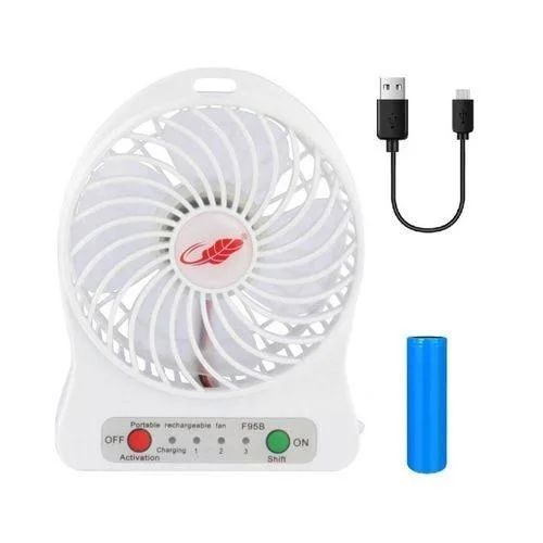 Portable Mini USB Fan – Rechargeable & Compact Cooling