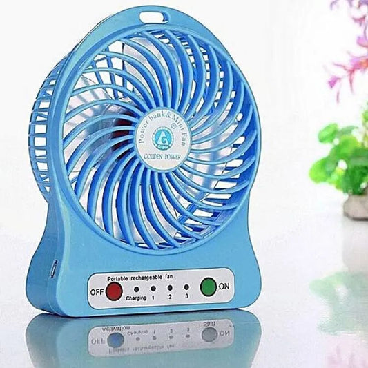 Portable Mini USB Fan – Rechargeable & Compact Cooling