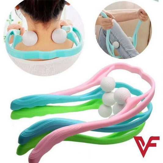Pressure Point Therapy Massager – Neck & Back Pain Relief, Portable