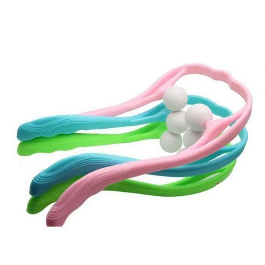Pressure Point Therapy Massager – Neck & Back Pain Relief, Portable