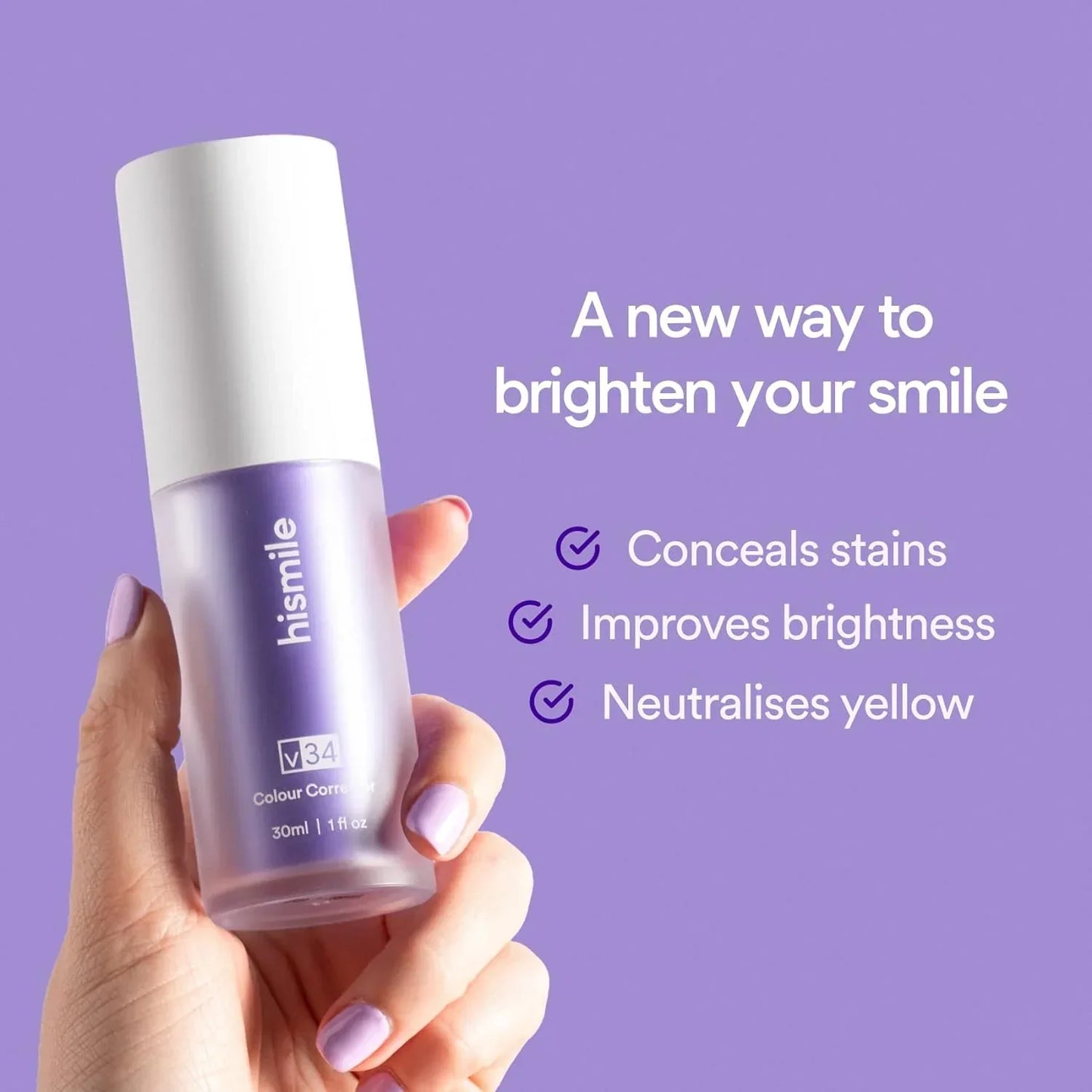 Hismile V34 Purple Teeth Whitening