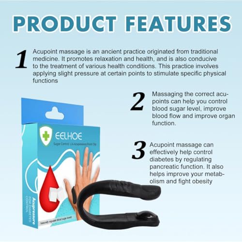 Sugar Accu Pressure LI-4 Magnetic Clip
