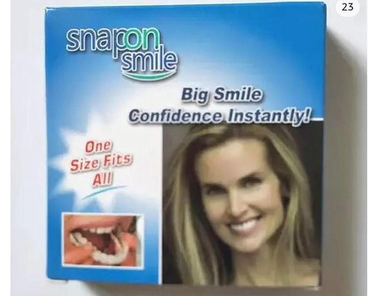 Snap-On Smile Veneers – Moldable False Teeth Kit for Men & Women